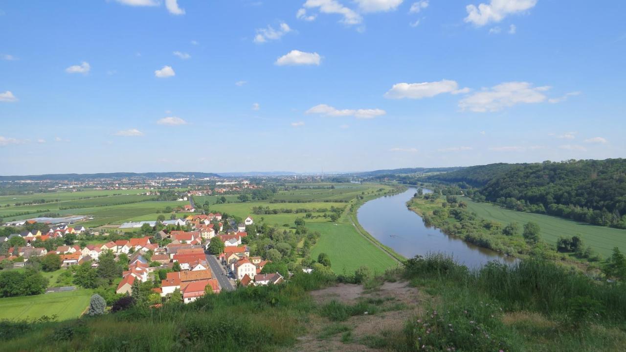 Ferienwohnung Elbsommer Am Weinberg Meißen Exteriör bild